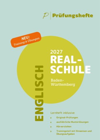 Englisch Original-Prüfungen - Realschulabschluss 2027