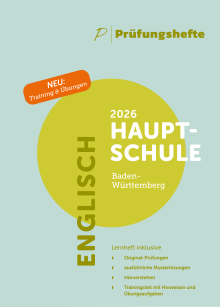 Englisch Original-Prüfungen - Hauptschulabschluss 2026