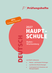 Deutsch Original-Prüfungen - Hauptschulabschluss 2026